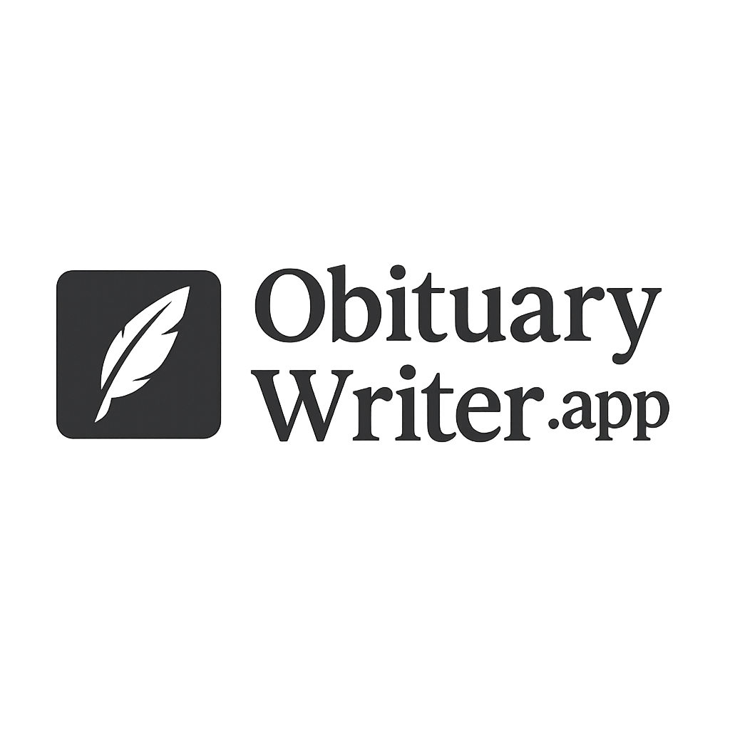 ObituaryWriter.app logo